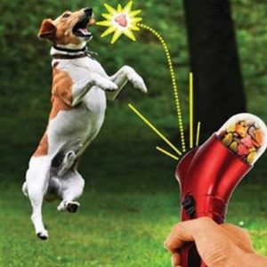 Interactive Pet Treat Launcher Toy for Dogs & Cats