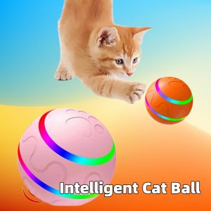 Smart Interactive Pet Ball – USB Rechargeable Toy