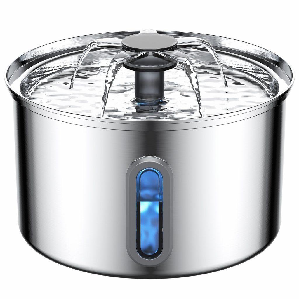 Stainless Steel Pet Water Fountain