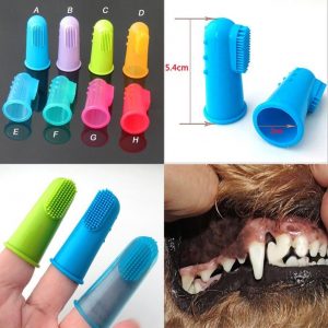 Super Soft Pet Finger Toothbrush – Gentle Dental Care for Dogs & Cats